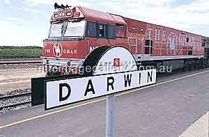 Fährt seit 2004 von Adelaide bis Darwin: Der legendäre Ghan (Foto: NTTC/David Silva)
