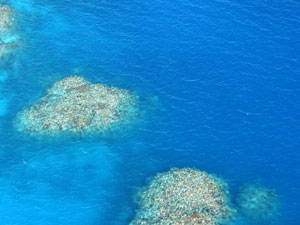 Azurblau ist das Wasser am berühmtesten Riff der Welt