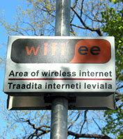 Vielerorts besteht kostenloser, kabelloser Internetzugang (Foto: Eichner-Ramm)