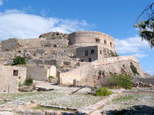 Mächtige Südbastion des alten venezianischen Forts