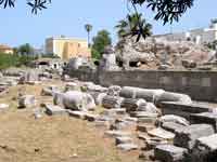 Antikes Agora: Reste vergangener Zeit