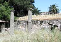 Säulen im Bereich des Xystron