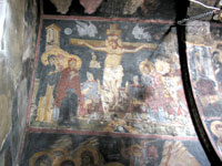 Fresken in der Agios-Ioannis-Kirche im Oberdorf von Anogia