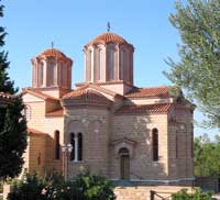 Kirche des Klosters Ioannou und Arseniou südwestlich von Thessaloniki