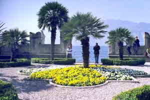 Park des Palazzo dei Capitani
