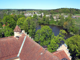 Aussicht vom Schlossturm (Foto: Eichner-Ramm)