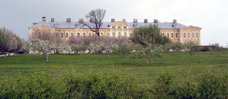 Prächtiges Barockschloss Pilsrundale (Foto: Eichner-Ramm)