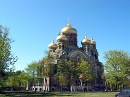 Orthodoxe Kathedrale im Stadtteil Karosta (Foto: Eichner-Ramm)