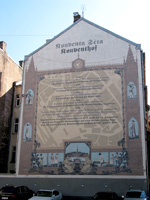 Geschichte zum Nachlesen auf der Hauswand am Konventhof (Foto: Eichner-Ramm)