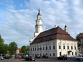 Das Rathaus von Kaunas wird Schwan genannt