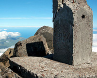 Ganz oben: Auf dem Pico-Gipfel (Foto: Ulrich Sauer / Bergtouren auf www.weil-sie-da-sind.de)