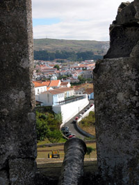 Ausblick von der Festung São João Batista auf Angra do Heroísmo (Foto: Eichner-Ramm)
