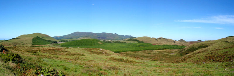 Landschaft im Inselinneren Terceiras (Foto: Eichner-Ramm)
