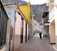 Gasse in Agulo