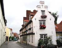 An der Mauer heißt diese Gasse in Lübecks Altstadt