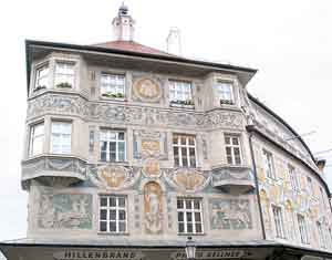 Sehenswert: Ruffinihaus nahe des Marienplatzes