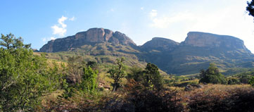 Panorama im Roayl Natal Nationalpark (Foto: Eichner-Ramm)