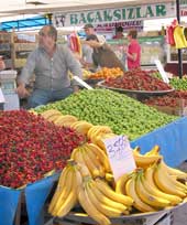 Samstags-Markt in Turgutreis