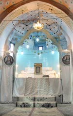 Altar-Nische in der Keldani-Kirche